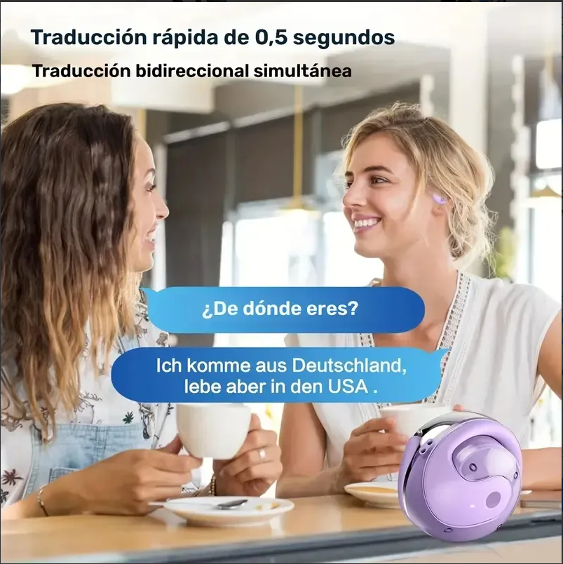 AI TRANSBUDS™ Audífonos Traductor de 144 Idiomas ORIGINAL