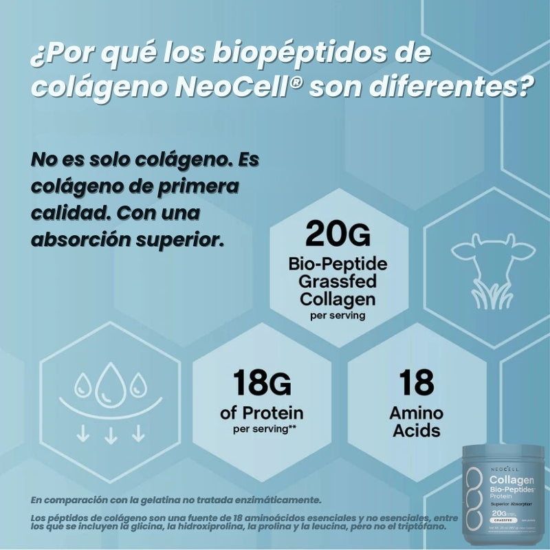 Neocell - Biopéptidos de colágeno en polvo