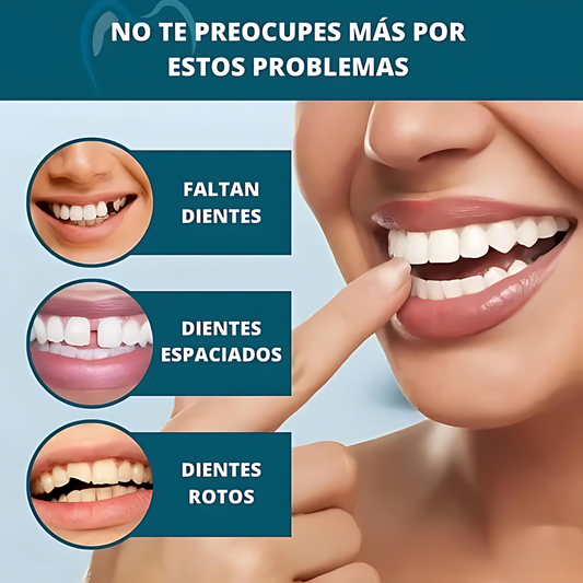 SmilePro - Carillas Dentales Ajustables De Resina