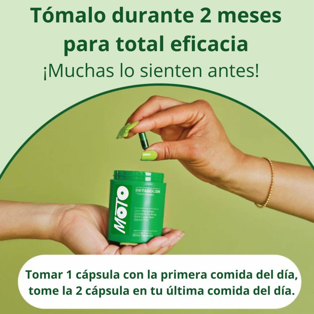 Aceleran el metabolismo con MOTO®