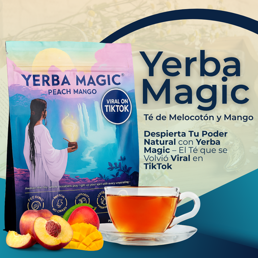 Yerba Magic - Té de Melocotón y Mango - 😍ENERGIA, VITALIDAD Y SILUETA PERFECTA😍