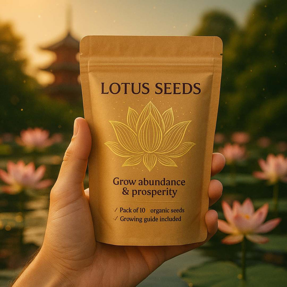 Semillas de Loto Lotus Seeds®-Todo florece cuando tu energía está en armonía… incluso tú