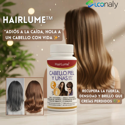 💆‍♀️ HairLume™ – Recupera tu cabello en 30 días
