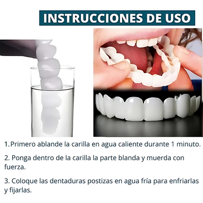 SmilePro - Carillas Dentales Ajustables De Resina