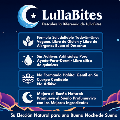 Duerme profundo desde la primera noche con LullaBites