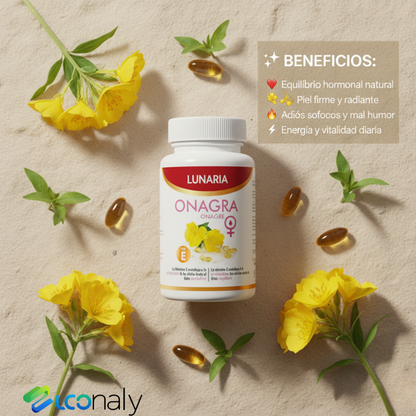 🌙 LUNARIA™ – Adiós SPM y sofocos — vuelve a sentirte tú misma