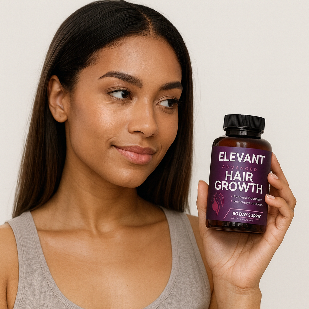 Elevant™ - Vitaminas Capilares Premium