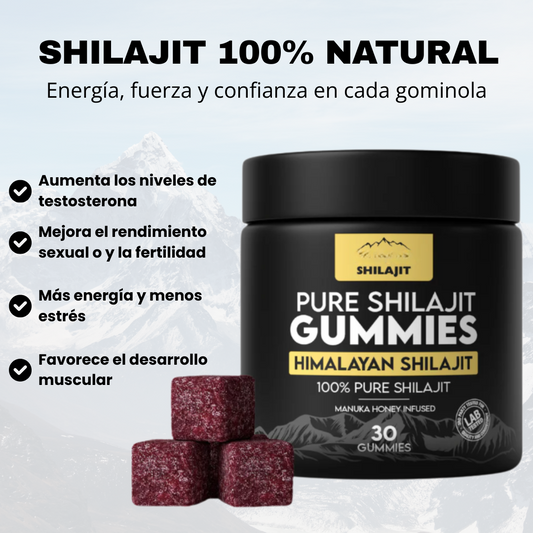 Gominolas Shilajit Natural