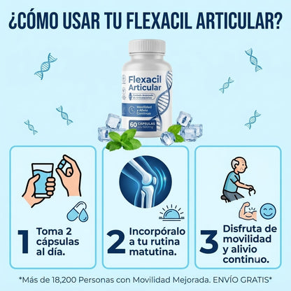 Flexacil - Capsulas para el dolor de articulaciones - Oferta 2X1
