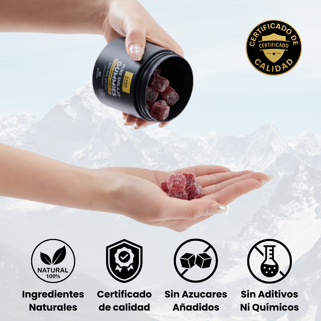 Gominolas Shilajit Natural