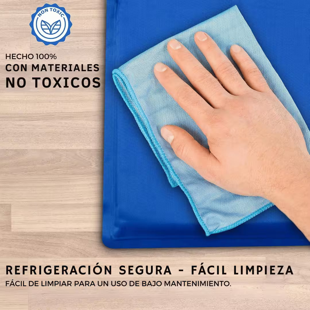Alfombra auto-refrigerante para perros y gatos - Cuida a tus mascotas del calor intenso del verano