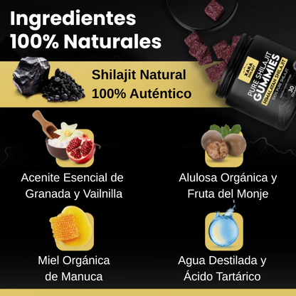 Gominolas Shilajit Natural
