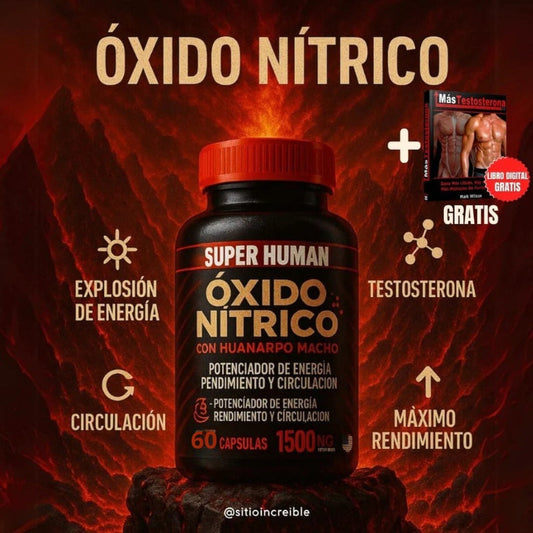 OXIDO NITRICO para Energía, Potencia y Rendimiento - OFERTA 2X1