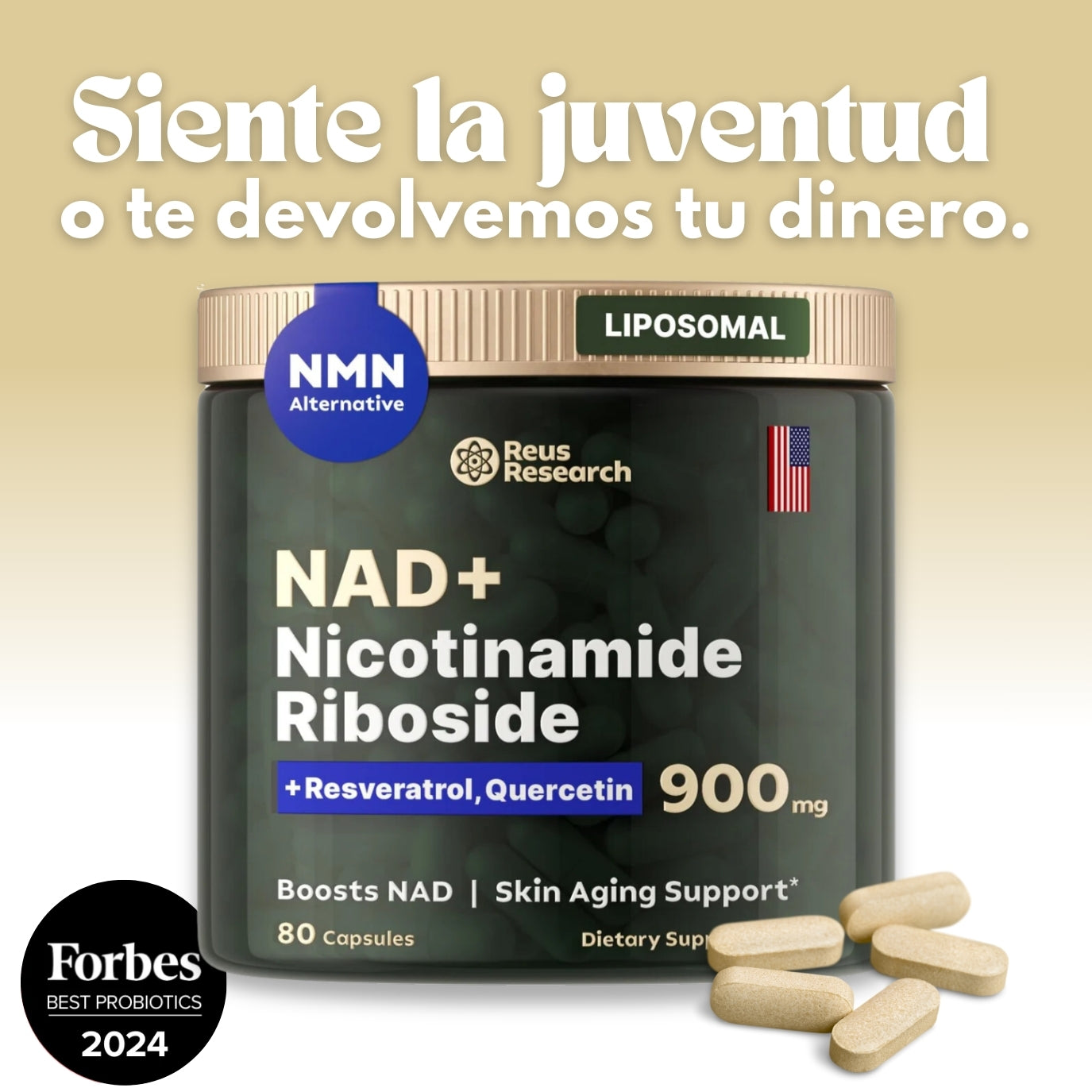 Cápsulas Juventud NAD+™