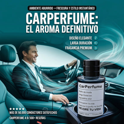 PERFUME PARA CARRO- ¡Convierte tu vehículo en un santuario de frescura premium!