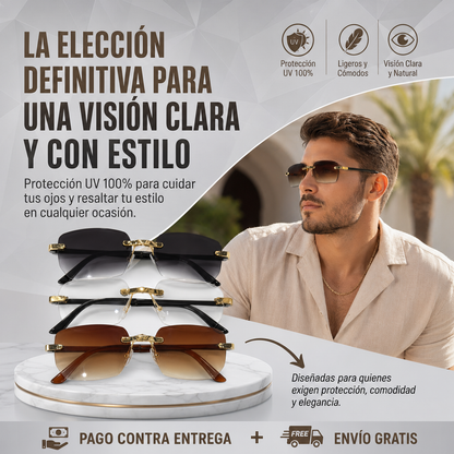 Lentes Premium Con Diseño Ultraligero 🕶️ SUPER OFERTA 2X1🔥